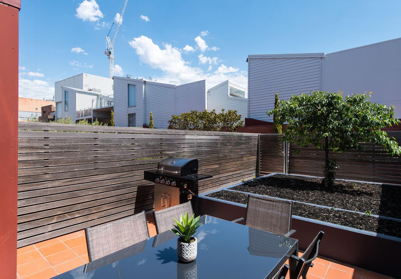 Sullivans Cove Apartments Hobart Exteriér fotografie Rooftop garden